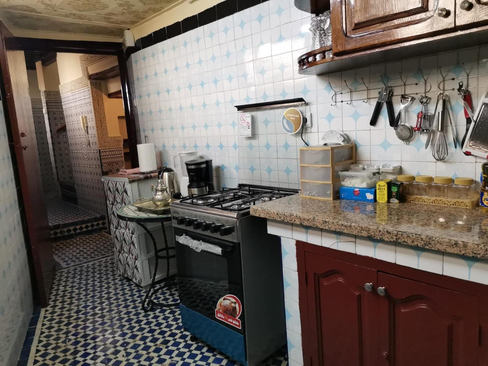 Riad Avec Terrasse Privee Et Piscine Partagee A 300M フェズ エクステリア 写真