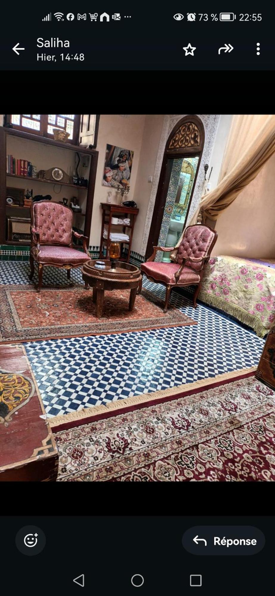 Riad Avec Terrasse Privee Et Piscine Partagee A 300M フェズ エクステリア 写真